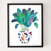 Banana Leaf Print