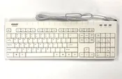 104-key Wired Usb Washable Medical Keyboard - White