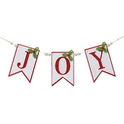 Joy Banner 21"L x 19"H Plywood/Polyester