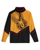 Boys' Ryder Half Zip T-Neck - Orange Pop