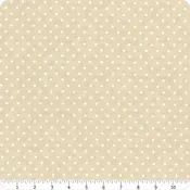 3 Sisters <BR>Taupe Perfect Dot Yardage <BR>SKU# 44356-15
