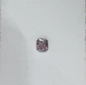 0.57 Carats Radiant Cut Fancy Intense Purplish Pink Diamond