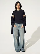 Black Cotton T-Shirt