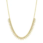 1.13ct Diamond Spike Ball Necklace