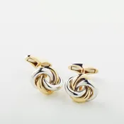 18kt Gold Knot Cufflinks