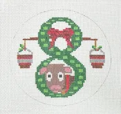12 Days of Christmas Needlepoint Canvas Series