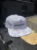 Fly South Rope Hat - Retro White Camo — Fly South
