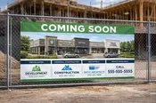 96" x 48" Construction Banner — Creative Interior Imagery
