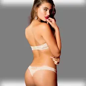 Dazzling Crystal Back Thong