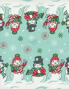 16" Classic Retro – Holiday Snowy