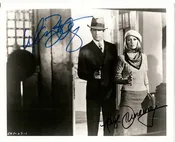 BONNIE & CLYDE autographed photo- by BEATTY & DUNAWAY