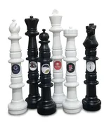 49" Plastic Chess Set Custom Personalization Kit