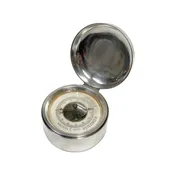 Antique 1800’s Hermann Behrnd 800 Silver Barometer