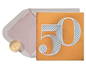 50 Looks Amazing On You 50th Birthday Greeting Card - Papyrus