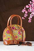 ARDAN Bohemian Yellow Handbag along with Sling for Girls & Womens AL203B
