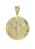 10K Gold Angel Pendant | 5.3 Grams
