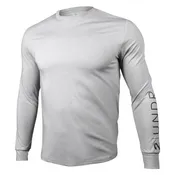 2UNDR Branded All Day Longsleeve Crew Golf T-Shirt Heathered Grey - 26 Men