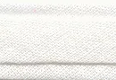 1/2 in. White Mushroom Pleat Self Trim – by the yard