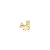 14K 'Cowboy Boot' Stud