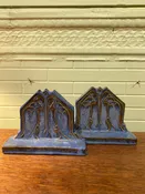 Art Pottery Bookends
