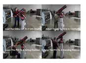 Pier-Tech 2 Telescope Pier PT2-110 Volt for USA