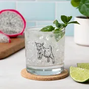 Baby Goat Rocks Glass - 11oz Whiskey Glass - Locally Made