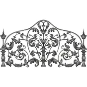 Iron Headboard Stencil Collection