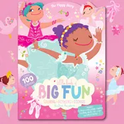 Little Book of Big Fun | Ballerina Activity Book + Stickers