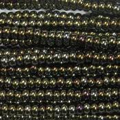 10/0 Czech Seed Bead, Brown Iris