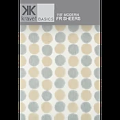 118 WIDE MODERN FR SHEERS