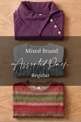 6 Piece REGULAR "Mixed Brands" Fall Assorted Pack