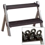 Body Solid Dual Dumbbell / Kettlebell Combo Rack
