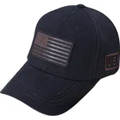 American Flag Multi Position Embroidery Ball Caps