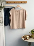 Amberly Top - TAUPE