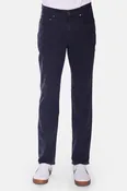 5 Pocket Cotton/Silk Trouser Navy