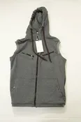 CAV-Dark Gray Sleeveless Hoodie