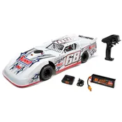 1/10 22S Dirt Late Model Ready to Run with Battery and Charger (White) (LOS-2168T1)