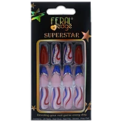 "FERAL" SWIRLS MEDIUM SIZE COFFIN SHAPE