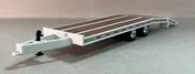 DCP/First Gear 60-1993 Marshmallow White Beavertail equipment trailer