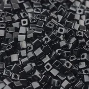 Black Miyuki Cube Bead