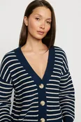 Coastal Cotton Sweater Cardigan
