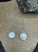 AAA White Pearl Earrings