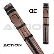 Action AC22 2x2 Brown Hard Cue Case