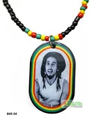 Bob Marley Beaded Necklaces - Rasta