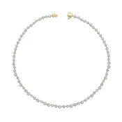 11.56ct Diamond Tennis Necklace