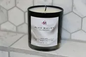 Fresh Linen Soy Wax Candle — Alex Malay