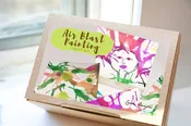 Air Blast Painting Kit | Fun and Creative Blow Painting Activity for All Ages