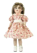 11" Calico Bleuette Dress