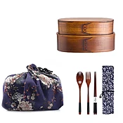 2 Bentos and Cutlery Set Jyu