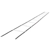 Champion Sports Deluxe Agility Ladder - 30'L x 20"W - White/Black